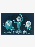 Disney Haunted Mansion Welcome Foolish Mortals Hitchhiking Ghosts Metal Wall Decor