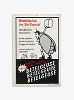 Beetlejuice The Bio-Exorcist Ad Hanging Metal Wall Decor