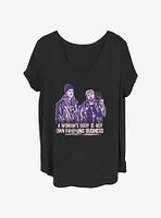 Jay and Silent Bob Nunnya Beeswax Womens T-Shirt Plus