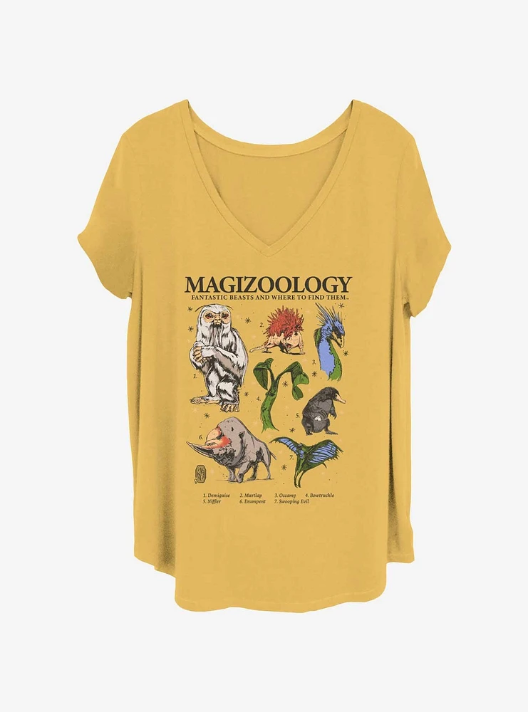 Fantastic Beasts and Where to Find Them Magizoology Womens T-Shirt Plus