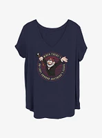 Disney Gravity Falls Stan Focus Womens T-Shirt Plus