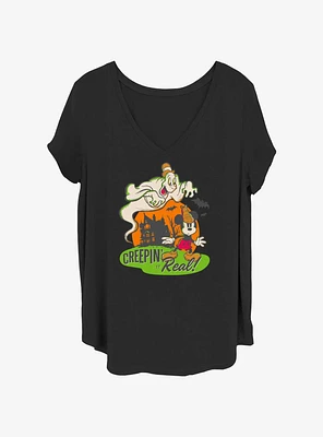 Disney100 Creeping Real Womens T-Shirt Plus