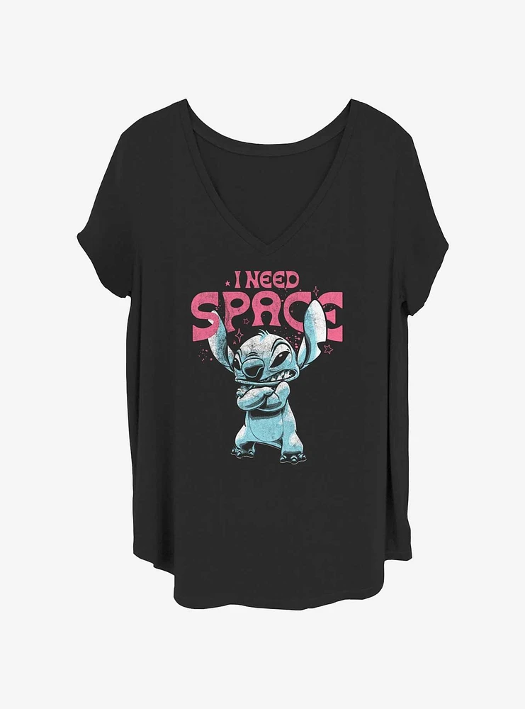 Disney Lilo & Stitch Gimme Space Womens T-Shirt Plus