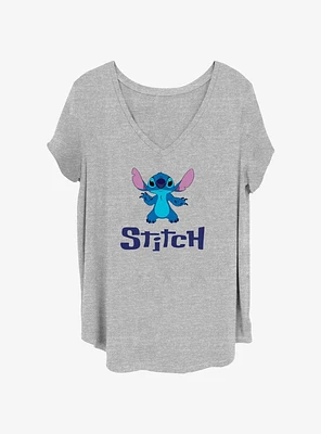 Disney Lilo & Stitch Hi Womens T-Shirt Plus