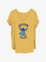 Disney Lilo & Stitch Causing Trouble Womens T-Shirt Plus