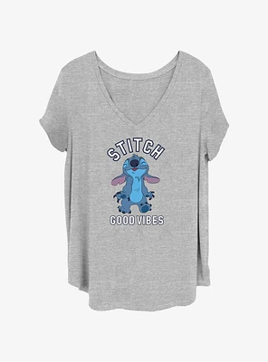 Disney Lilo & Stitch Good Energy Womens T-Shirt Plus