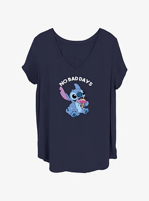 Disney Lilo & Stitch No Bad Days Womens T-Shirt Plus