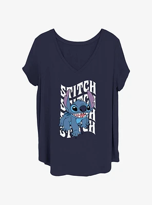 Disney Lilo & Stitch Four Womens T-Shirt Plus