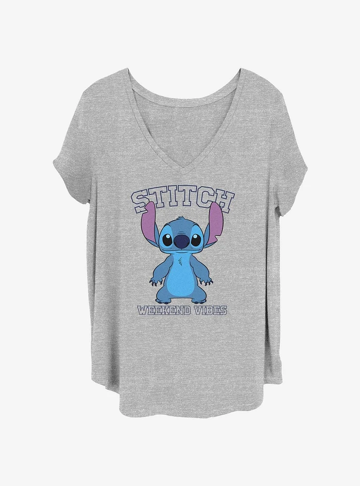 Disney Lilo & Stitch Weekend Womens T-Shirt Plus