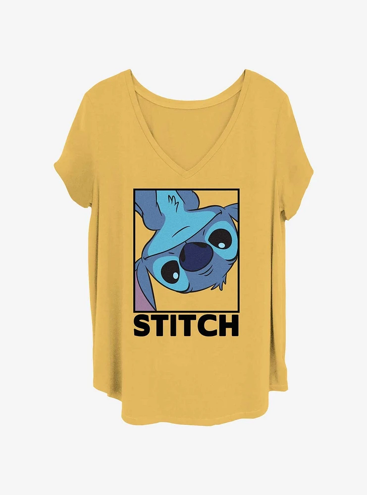 Disney Lilo & Stitch Peekaboo Womens T-Shirt Plus