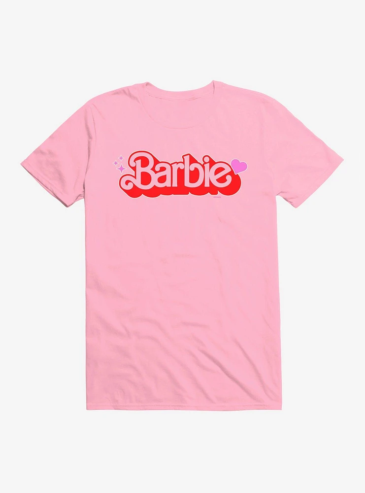 Barbie Red Heart Logo T-Shirt