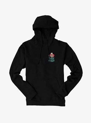 The Tiny Chef Show Heart Patch Hoodie