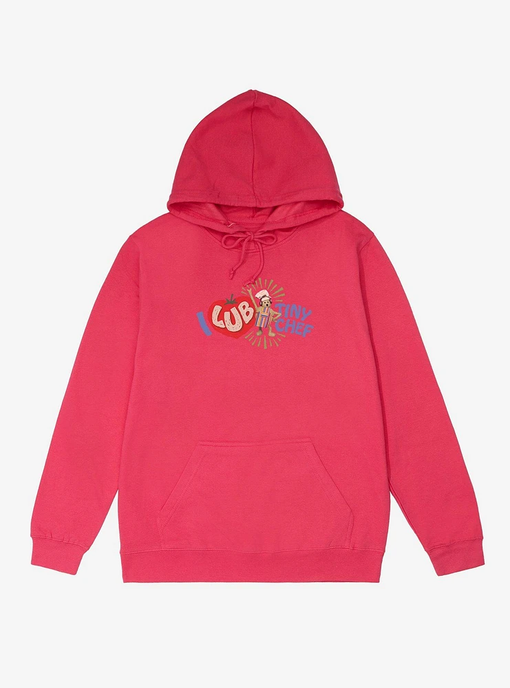 The Tiny Chef Show Lub Patch French Terry Hoodie