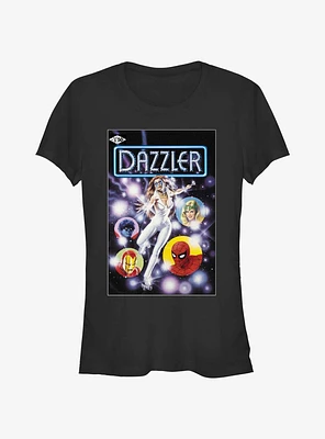 Marvel Dazzler Classic Comic Cover Group Girls T-Shirt