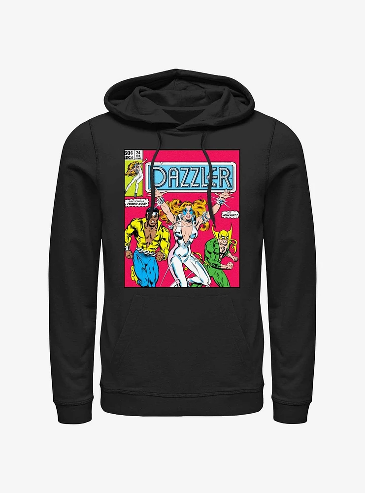 Marvel Dazzler Power Man and Iron Fist Comic Cover Hoodie