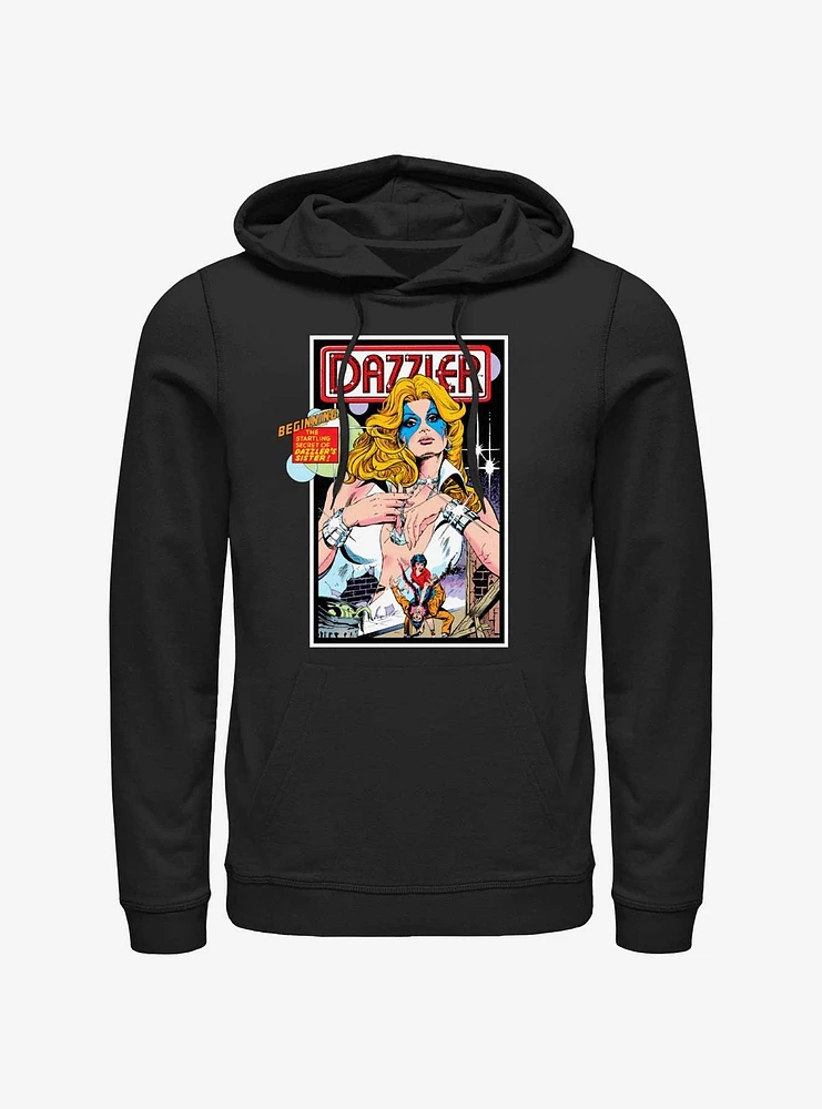 Marvel Dazzler Secret Of Dazzlers Sister Comic Cover Hoodie