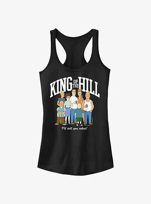King of the Hill Group Girls Tank