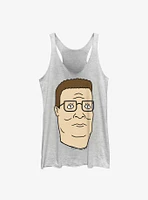 King of the Hill Hank Face Girls Tank