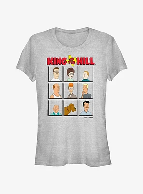 King of the Hill Nine Neighbors Girls T-Shirt