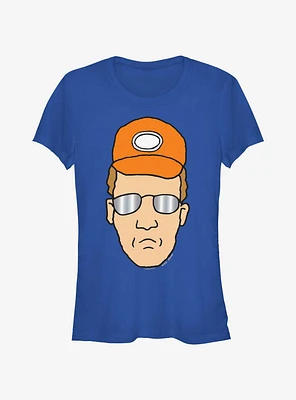 King of the Hill Dale Gribble Face Girls T-Shirt
