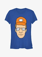 King of the Hill Dale Gribble Face Girls T-Shirt