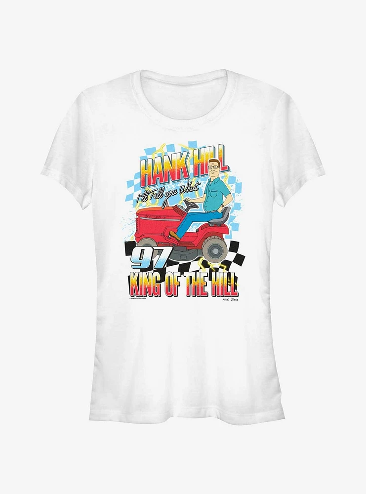 King of the Hill Racer Hank Girls T-Shirt