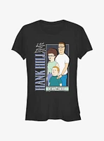 King of the Hill Family Group Girls T-Shirt