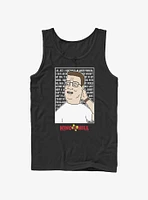 King of the Hill Hank Quote Box Tank