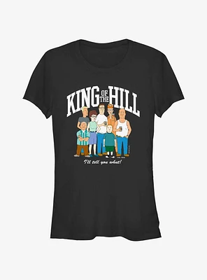 King of the Hill Group Girls T-Shirt