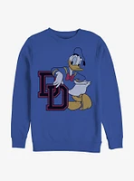 Disney Donald Duck College Sweatshirt