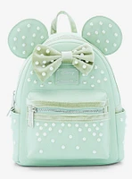 Loungefly Disney Minnie Mouse Pearl Ears Mini Backpack - BoxLunch Exclusive