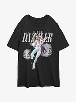 Marvel Dazzler Keeping Disco Alive Girls Oversized T-Shirt