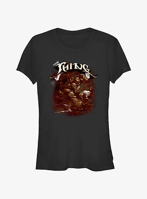 Marvel Fantastic Four The Thing Darkness Girls T-Shirt