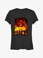 Marvel Fantastic Four Run For It Girls T-Shirt