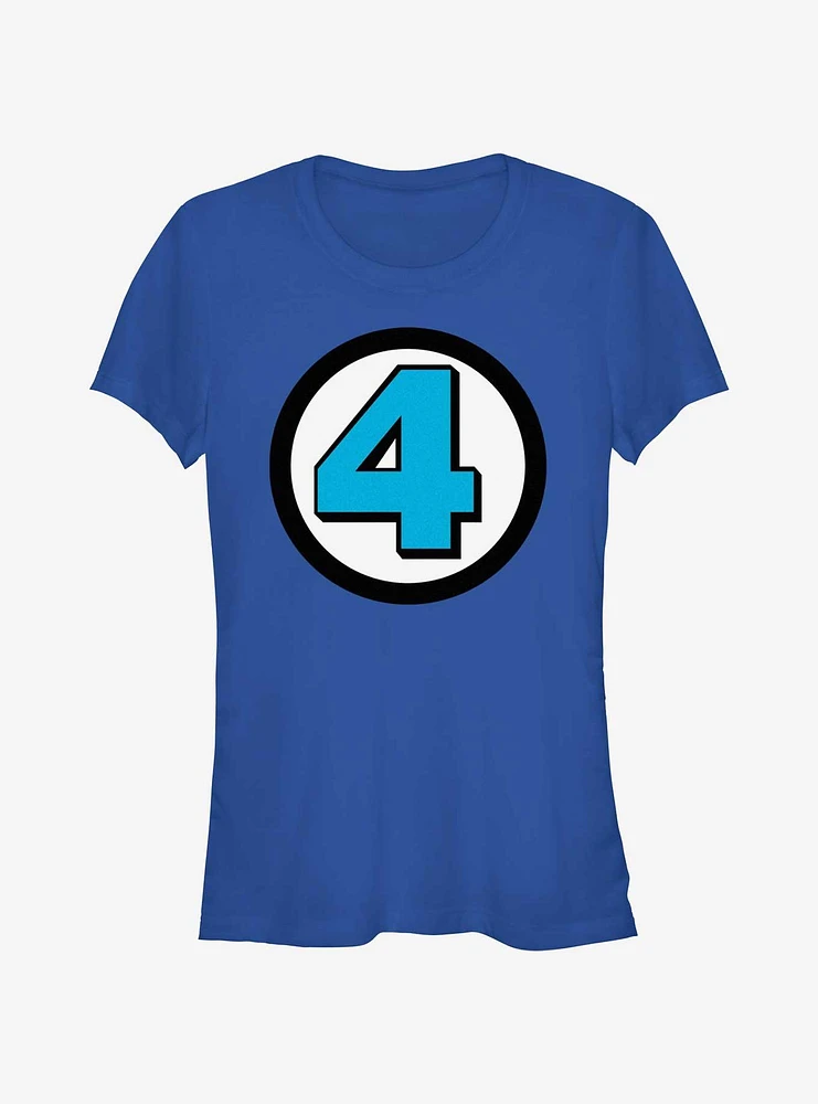 Marvel Fantastic Four Logo Girls T-Shirt