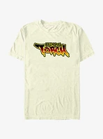 Marvel Fantastic Four Human Torch Graffiti Style T-Shirt