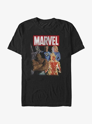 Marvel Fantastic Four Team F4 T-Shirt