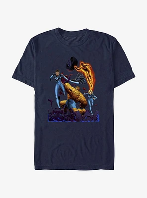 Marvel Fantastic Four Figure 4 T-Shirt