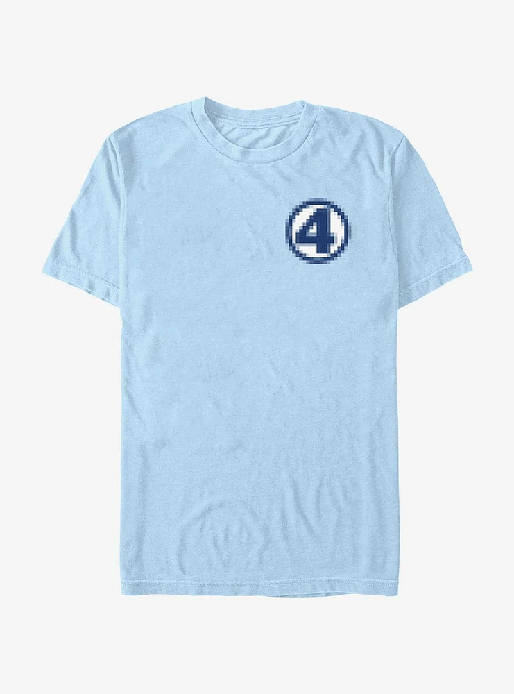 Marvel Fantastic Four Pixelated T-Shirt