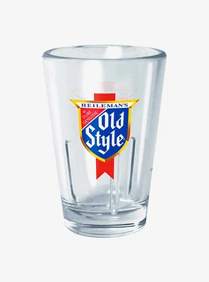 Pabst Blue Ribbon Old Style Logo Mini Glass