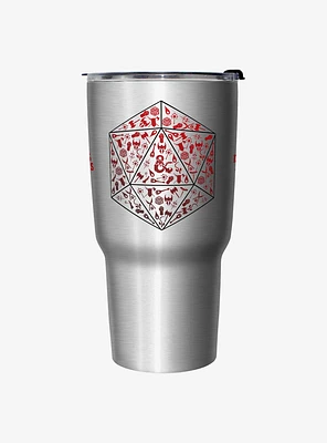 Dungeons & Dragons D20 Fill Travel Mug