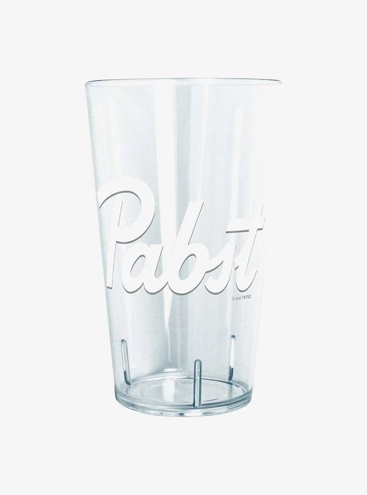 Pabst Blue Ribbon Script Logo Tritan Cup