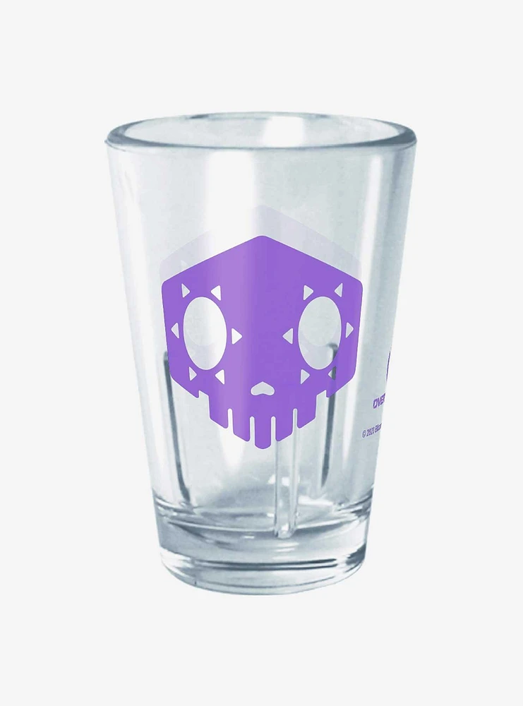 Overwatch Sombra Icon Mini Glass