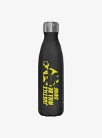 Overwatch Reinhardt Justice Will Be Done Stainless Steel Water Bottle