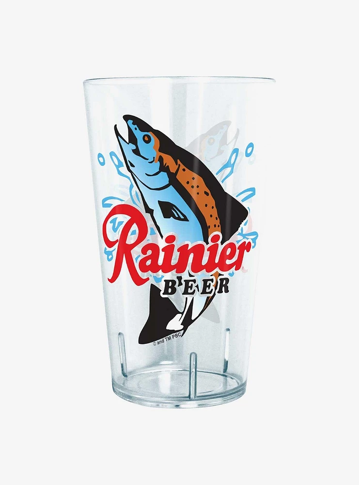 Pabst Blue Ribbon Rainier Fishing Salmon Tritan Cup