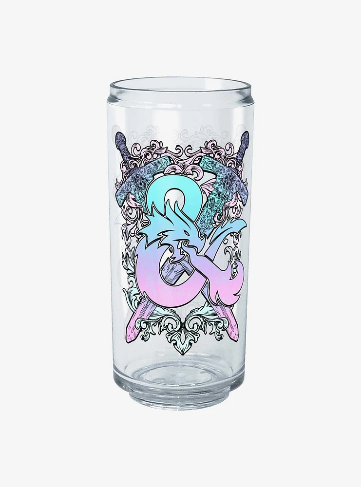 Dungeons & Dragons Pastel Logo Can Cup