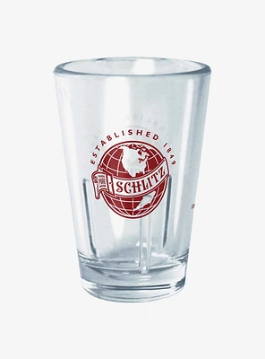 Pabst Blue Ribbon Tonal Schlitz Mini Glass