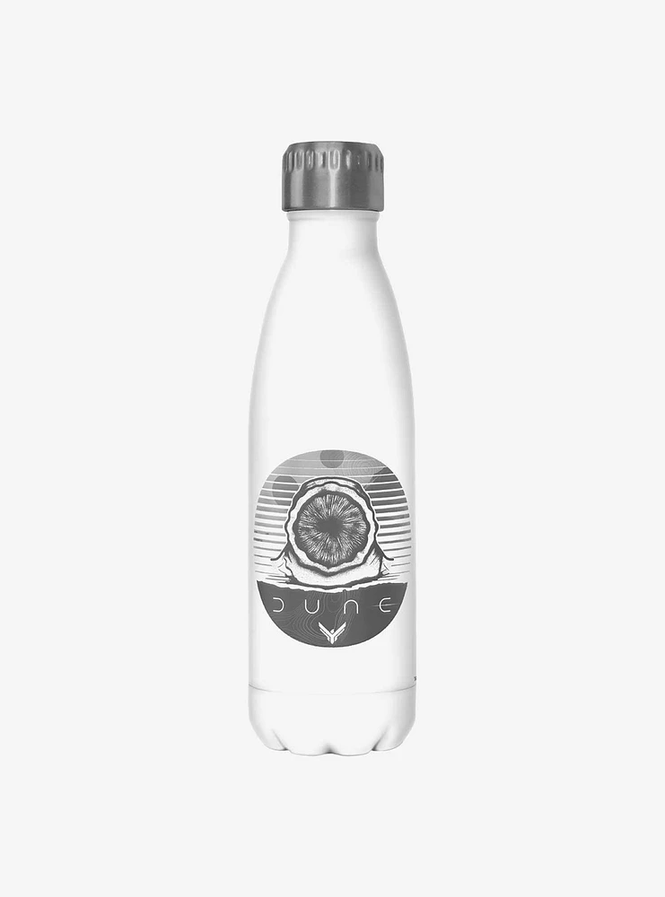 Dune Sand Worm Graphic Stainless Steel Water Bottle