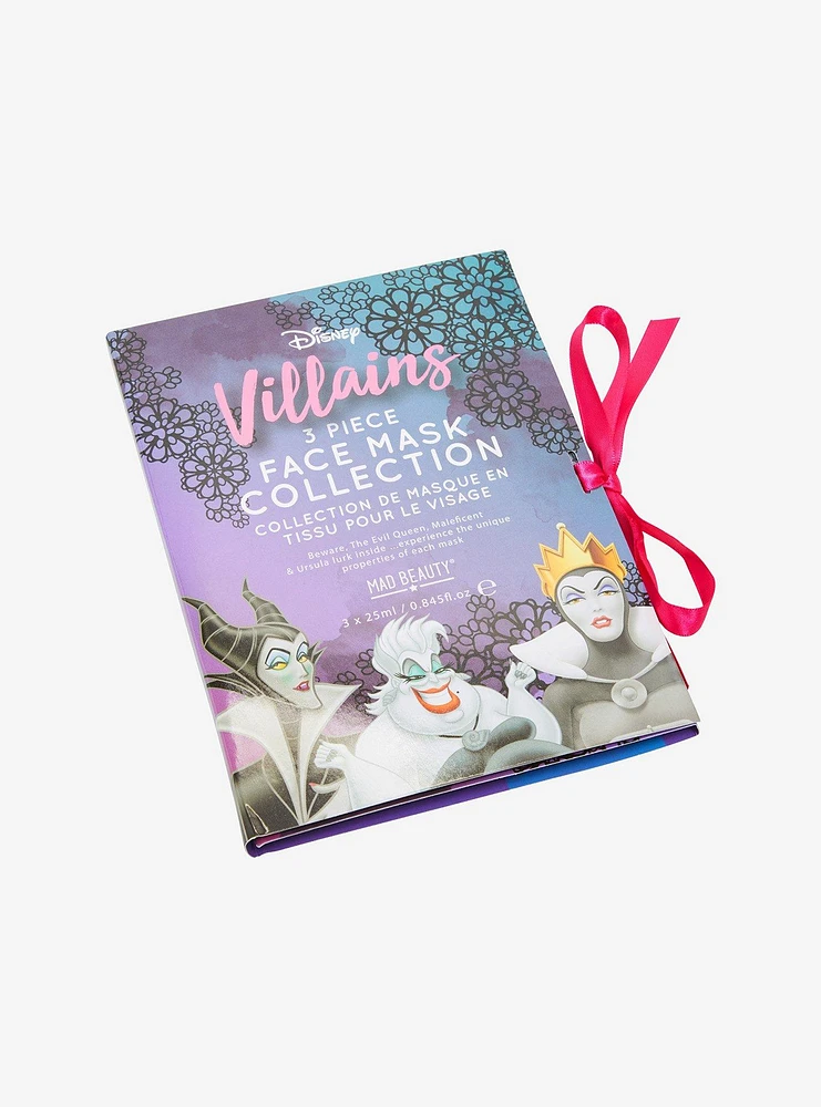 Mad Beauty Disney Villains Facial Sheet Mask Set