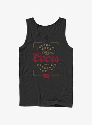 Coors Brewing Company Vintage Beer Tank